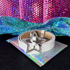 Spicy Girl Star Buckle Belt | Y2K PU Leather Waist Belt