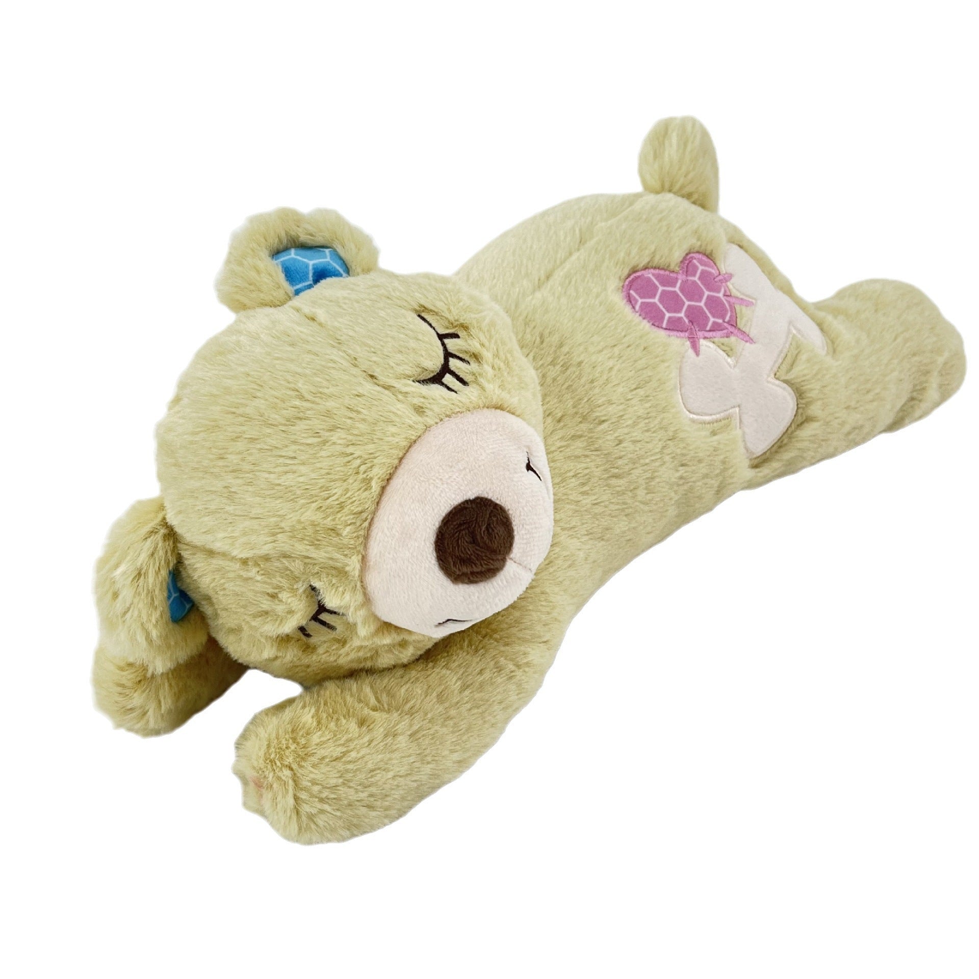 Cuddle Calm Heartbeat Bear | Plush Soothing Toy for Anxious Pets