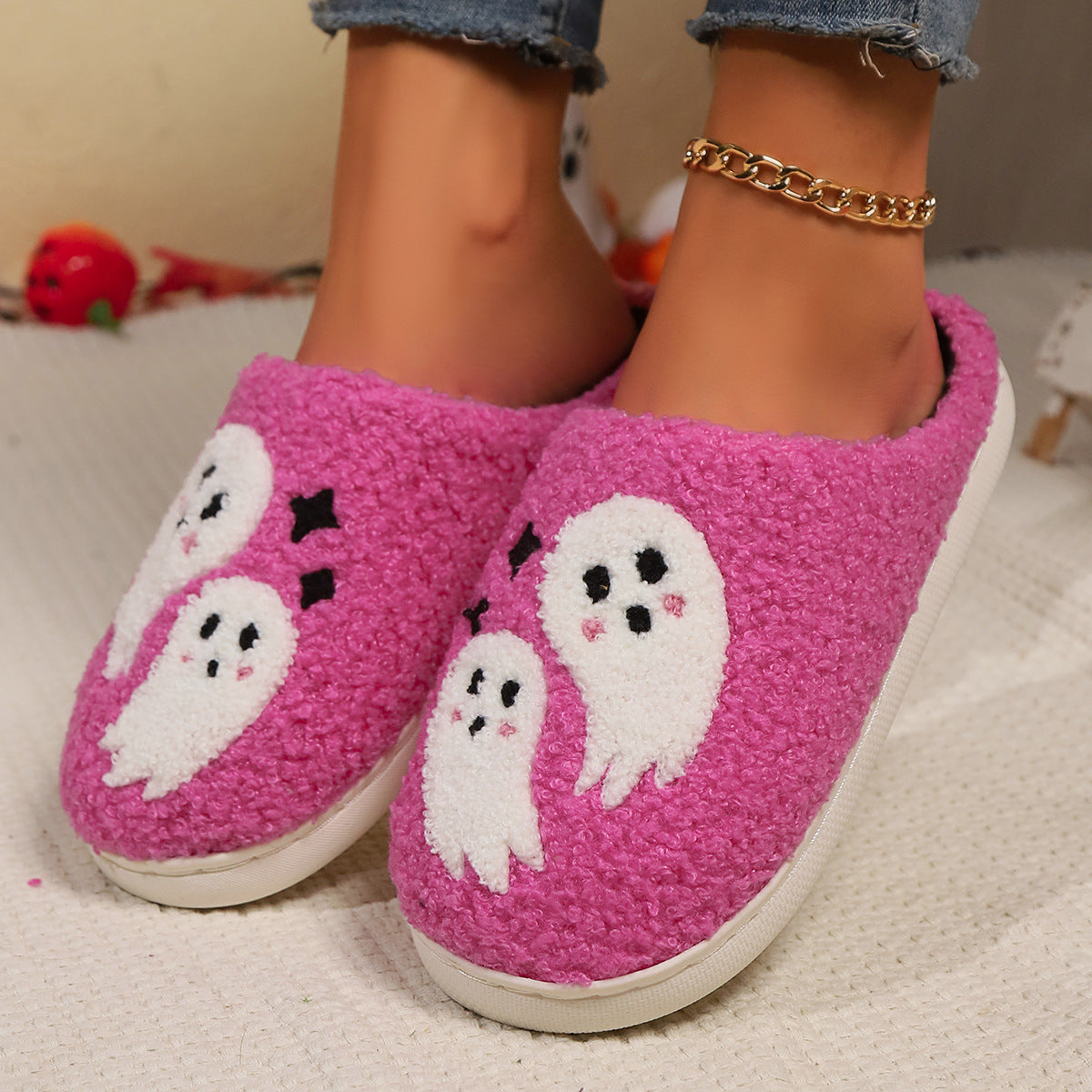 Boo Bae Ghost Slippers