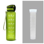 Hydrate Glow Time Marker Bottle | 1L Motivational Water Bottle