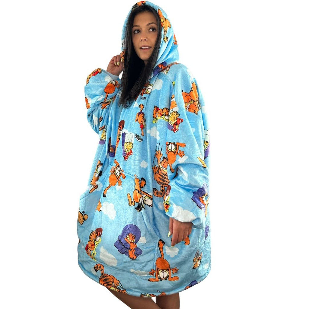 Garfield Wearable Blanket Hoodie