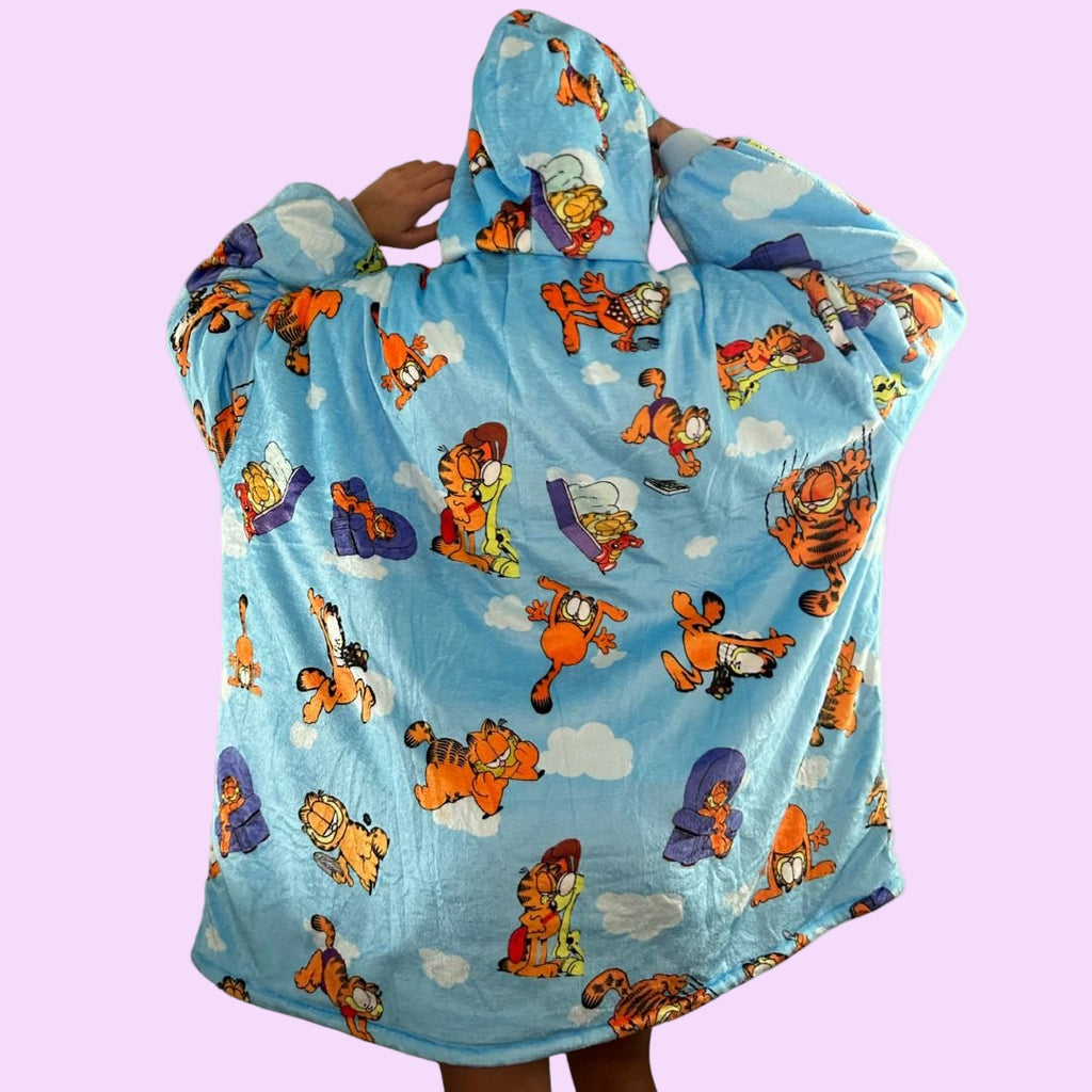 Garfield Wearable Blanket Hoodie