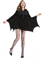 Midnight Flutter Batwing Dress – Spooky Chic