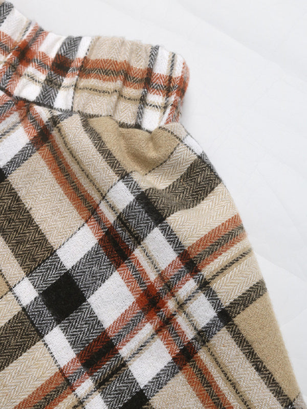 Check Me Twice Plaid Skirt Set