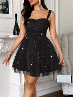 Starlight Soirée Strapless Party Gown – Elegant Dream Dress
