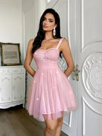 Starlight Soirée Strapless Party Gown – Elegant Dream Dress