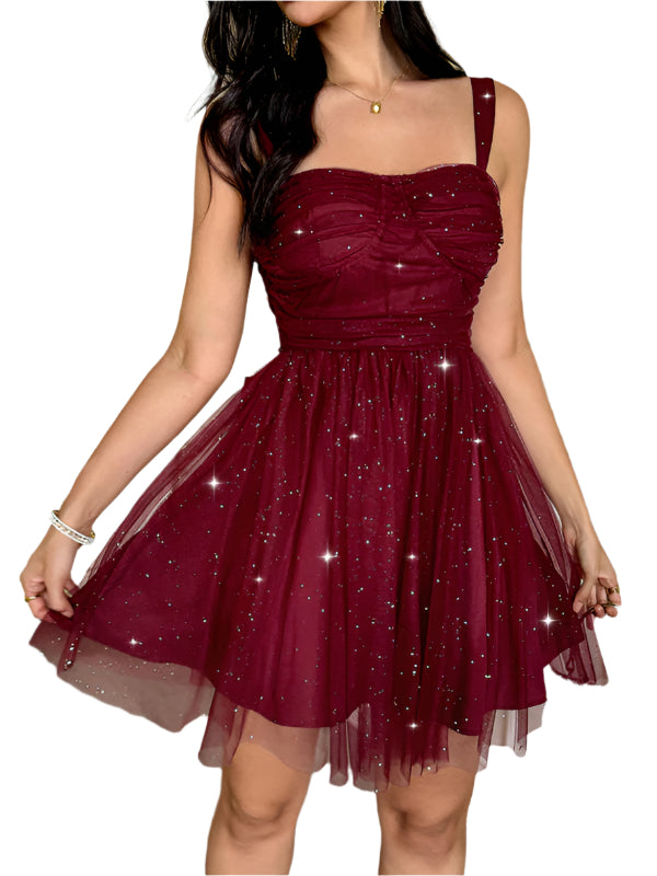 Starlight Soirée Strapless Party Gown – Elegant Dream Dress