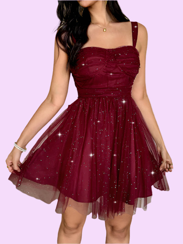 Starlight Soirée Strapless Party Gown