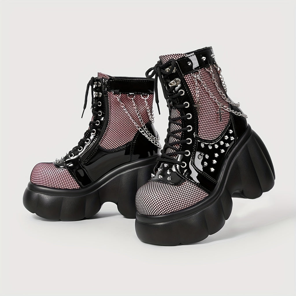 Bat Babe Chunky Platform Boots