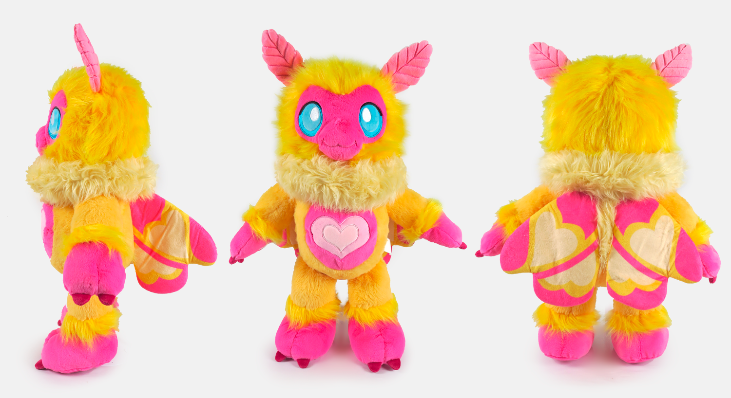 Rosy Maple Mothman Plushie