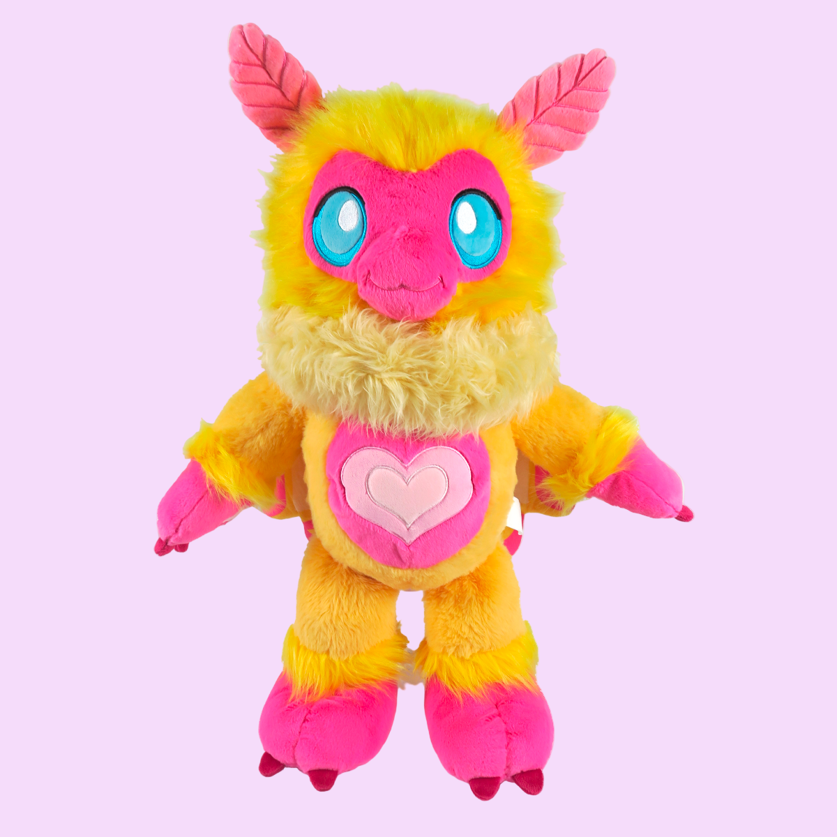 Rosy Maple Mothman Plushie